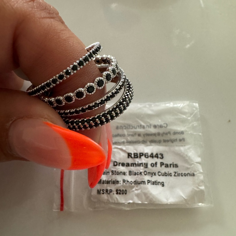 Bomb Party RBP6443 “DREAMING OF PARIS” Black Onyx